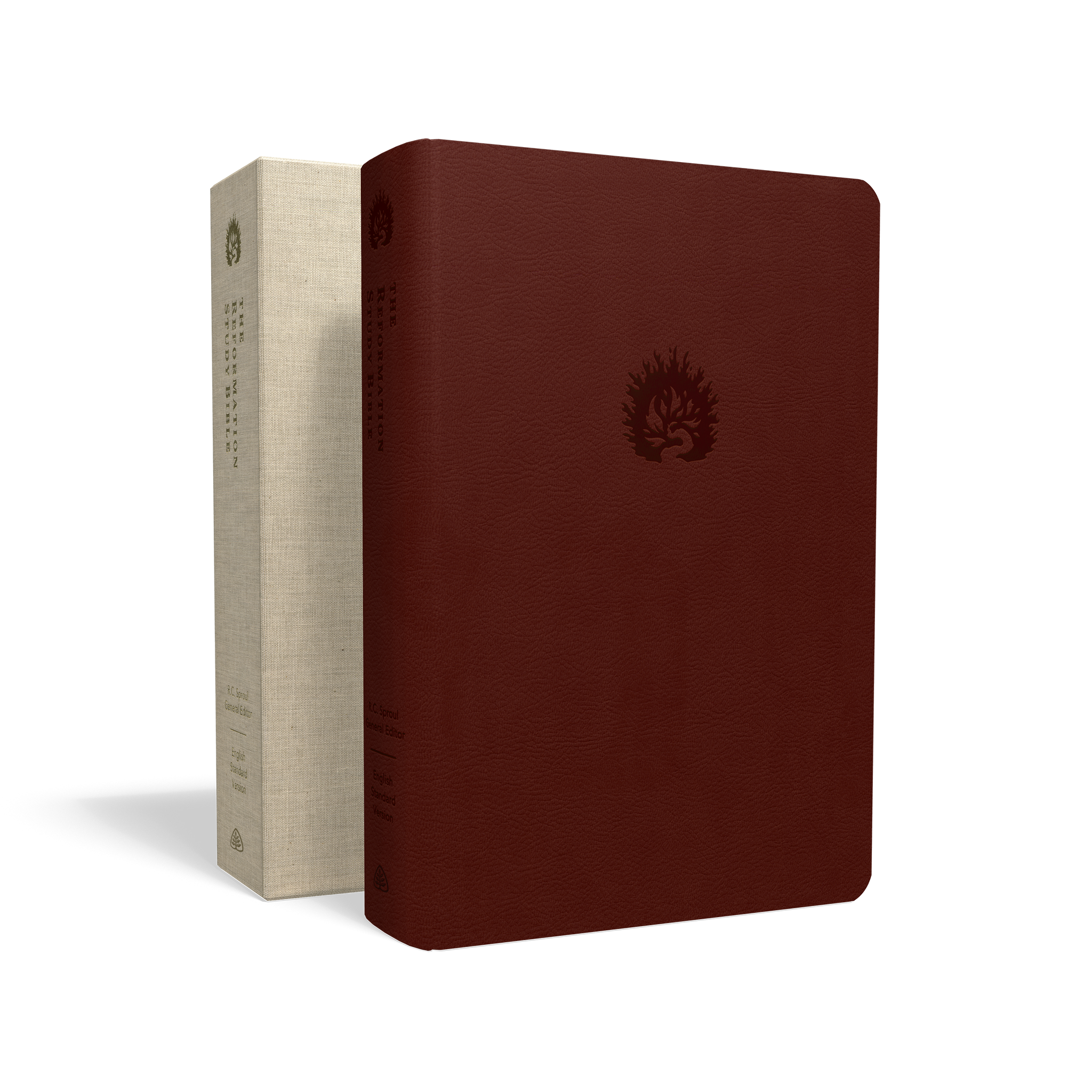 ESV Reformation Study Bible (Leather-like, Brick Red)