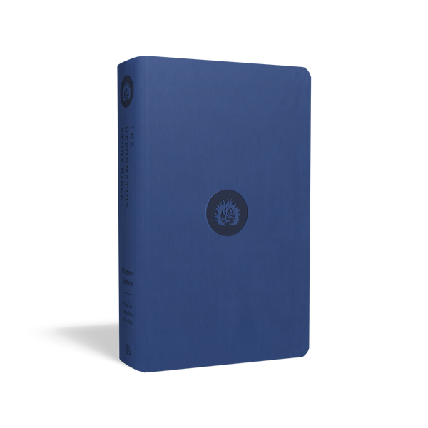ESV Reformation Study Bible, Student Edition (Leather-like, Blue)