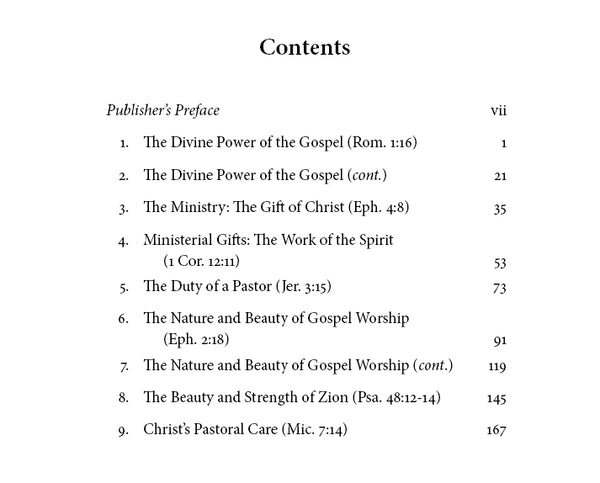 Puritan Paperbacks - Gospel Ministry