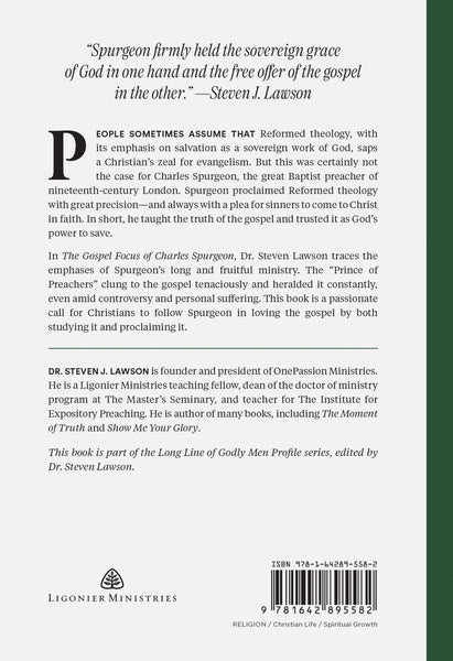 A Long Line of Godly Men - The Gospel Focus of Charles Spurgeon