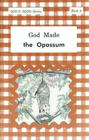 God is Good Series - God Made the Opossum
