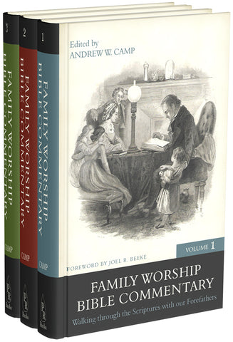 Family Worship Bible Commentary - 3 Volume Set