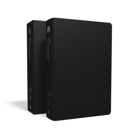 ESV Reformation Study Bible (Seville Cowhide, Black)