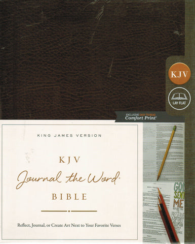 KJV Bible - Journal The Word (Bonded Leather)