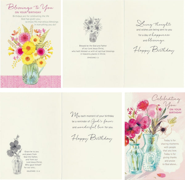 Faithfully Yours Greeting Cards - Birthday: Bless Your Day