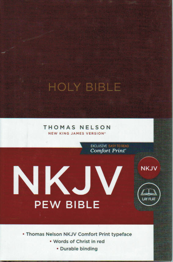 NKJV Bible - Thomas Nelson Pew (Hardcover)