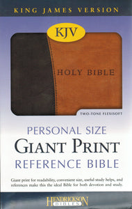 KJV Bible - Hendrickson Personal Size Giant Print Reference (Imitation)