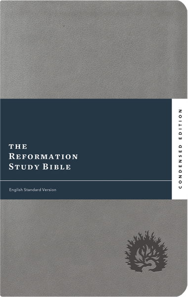 ESV Reformation Study Bible, Condensed Edition (Leather-like, Light Gray)