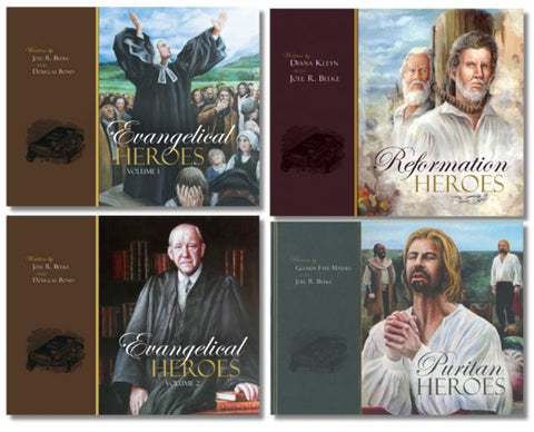 Bundle: Evangelical Heroes + Puritan Heroes + Reformation Heroes