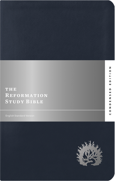 ESV Reformation Study Bible, Condensed Edition (Leather-like, Gift Edition, Navy)