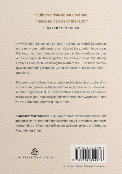 Christianity and Liberalism