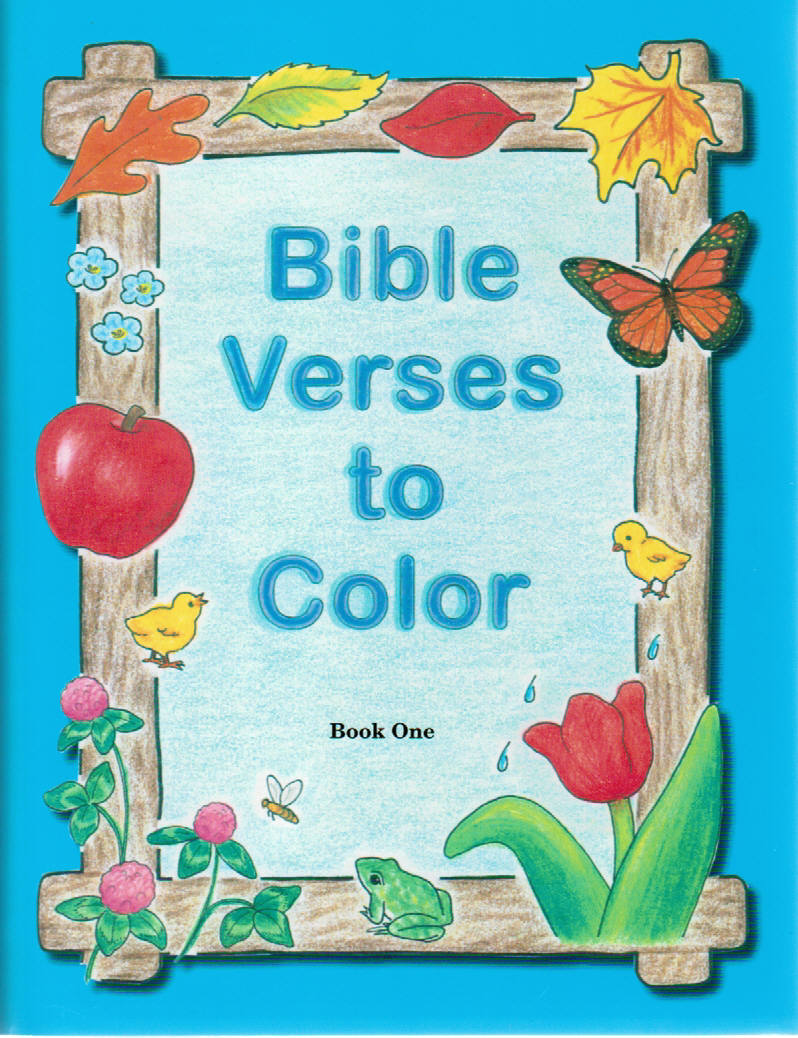 Bible Verses to Color Book 1