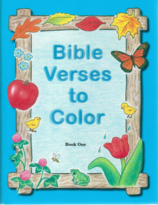 Bible Verses to Color Book 1