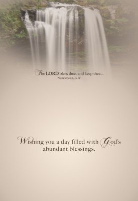 Shared Blessings Greeting Cards - Birthday: Waterways