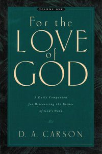 For the Love of God, Volume 1