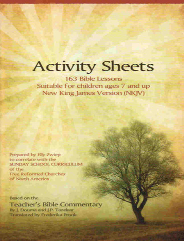 Teacher's Bible Commentary Activity Sheets with NKJV Scripture References