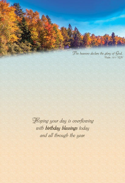 Shared Blessings Greeting Cards - Birthday: Waterways