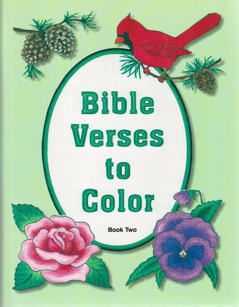 Bible Verses to Color Book 2