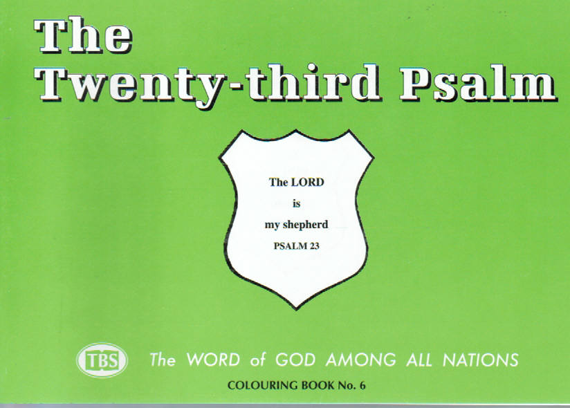 TBS Colouring Book  6 - The Twenty-third Psalm
