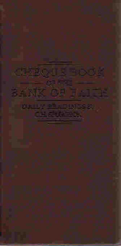 Cheque Book of the Bank of Faith