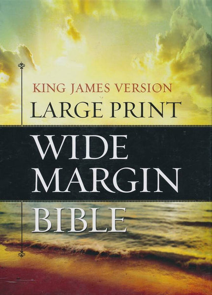 KJV Bible - Hendrickson Wide Margin Large Print (Imitation)