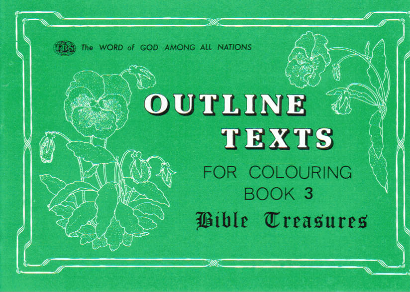 TBS Colouring Book  3 - Bible Treasures