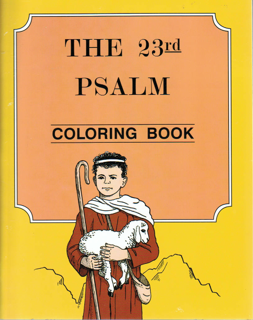 23rd Psalm: Coloring Book