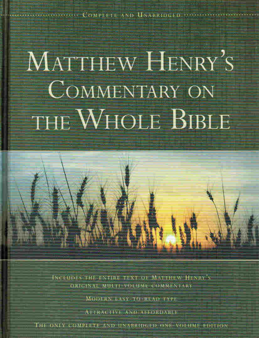 matthew-henry-s-commentary-on-the-whole-bible-in-1-volume-reformed