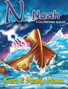 N is for Noah Coloring Book