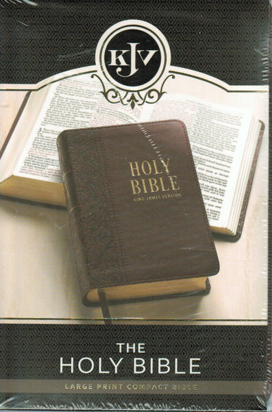 KJV Bible - Christian Art Compact Large Print (Imitation)