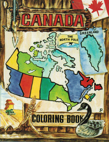 Canada Coloring Book