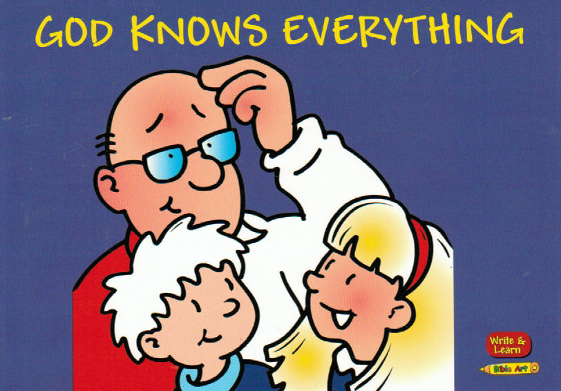 Colour and Learn - God Knows Everything