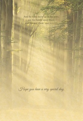 Shared Blessings Greeting Cards - Birthday: Rays of Light