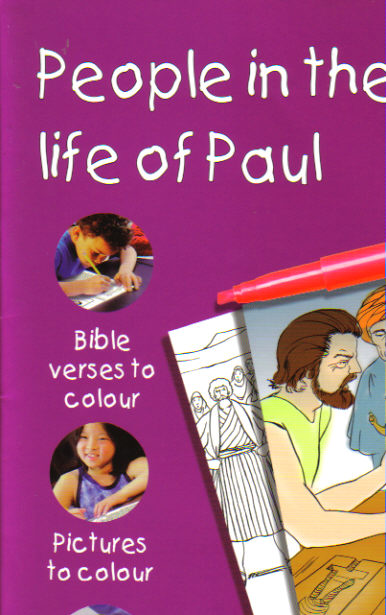 Bible Colour & Learn 18 - People in the Life of Paul