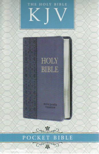 KJV Bible - Christian Art Pocket (Imitation)