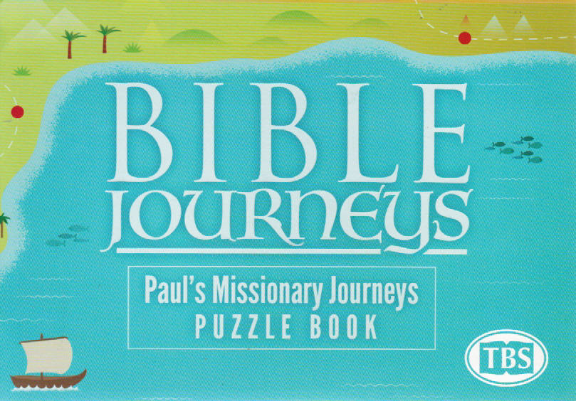 TBS Bible Journeys Puzzle Book - Paul's Missionary Journeys