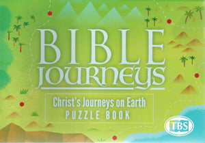 TBS Bible Journeys Puzzle Book - Christ's Journeys on Earth