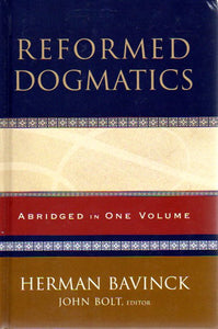 Reformed Dogmatics abridged in One Volume
