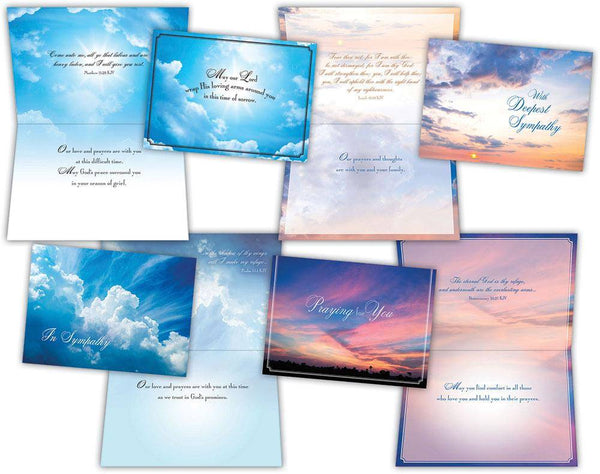 Shared Blessings Greeting Cards - Sympathy: Clouds in the Sky