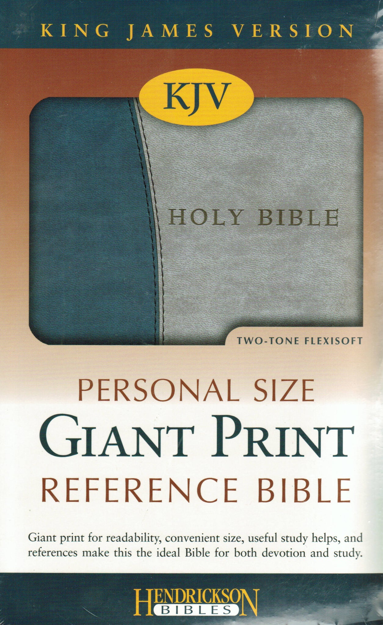 KJV Bible - Hendrickson Personal Size Giant Print Reference (Imitation)