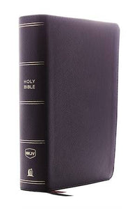 NKJV Bible - Thomas Nelson Single-Column Reference Bible (Genuine Leather)