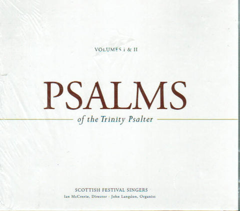 CD: Psalms of the Trinity Psalter Volumes 1 & 2