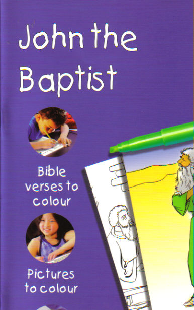 Bible Colour & Learn 12 - John the Baptist